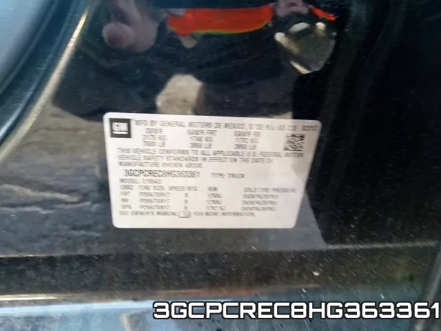 3GCPCREC8HG363361 фото 2