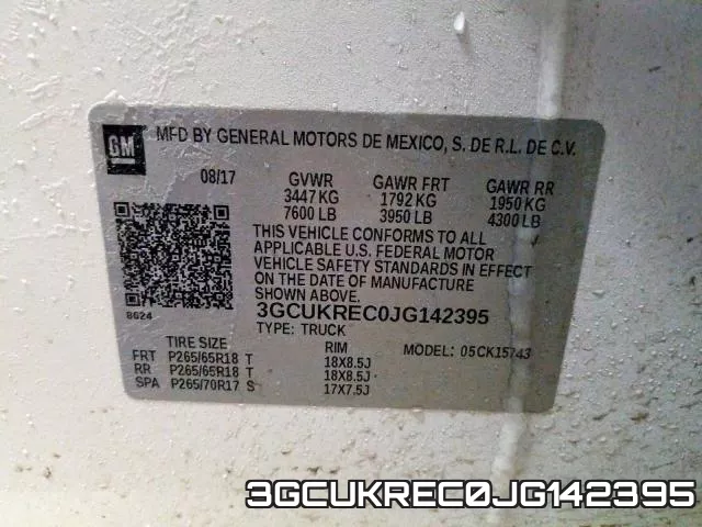3GCUKREC0JG142395 фото 2