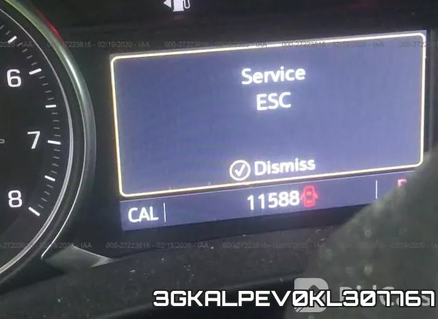 3GKALPEV0KL307767 фото 8