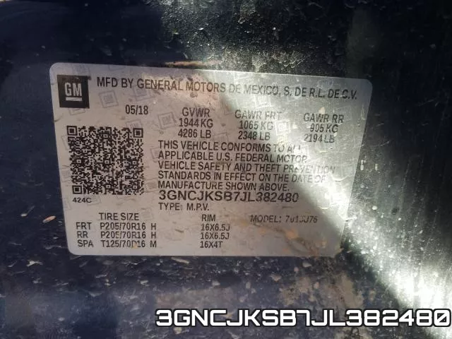 3GNCJKSB7JL382480 фото 2