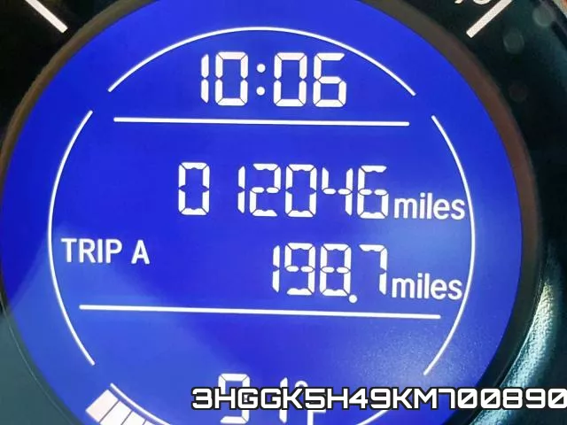 3HGGK5H49KM700890 фото 9