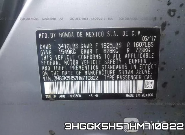 3HGGK5H57HM710822 фото 10