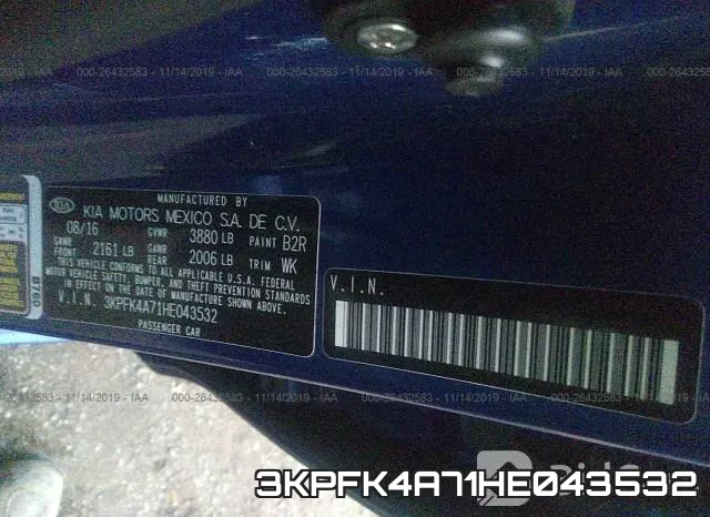3KPFK4A71HE043532 фото 10