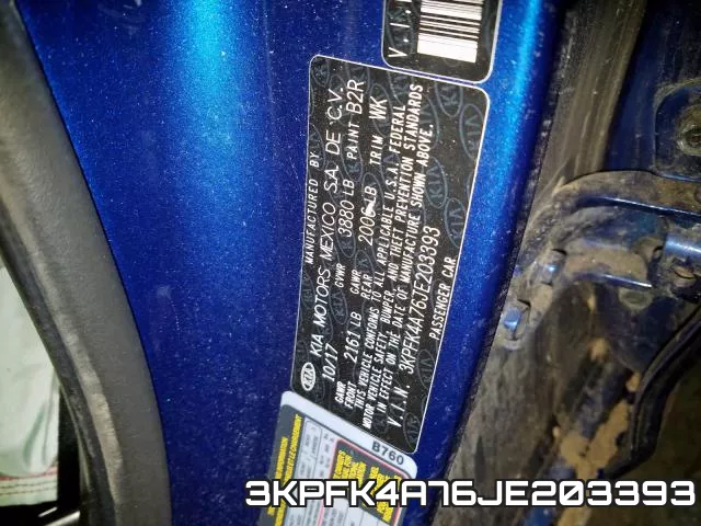3KPFK4A76JE203393 фото 2