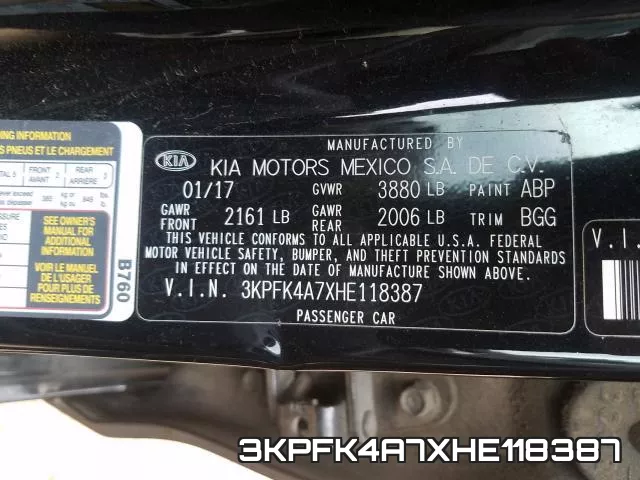3KPFK4A7XHE118387 фото 2