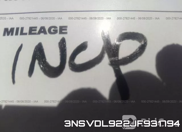 3NSVDL922JF931794 фото 8