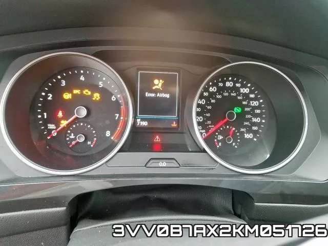 3VV0B7AX2KM051726 фото 9
