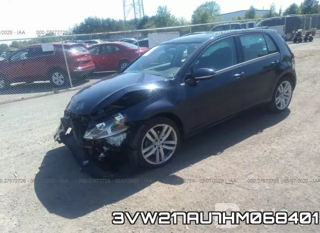 3VW217AU7HM068401 фото 3