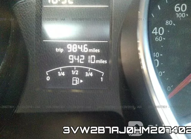 3VW2B7AJ0HM207402 фото 8