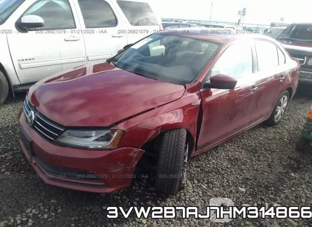 3VW2B7AJ7HM314866 фото 3