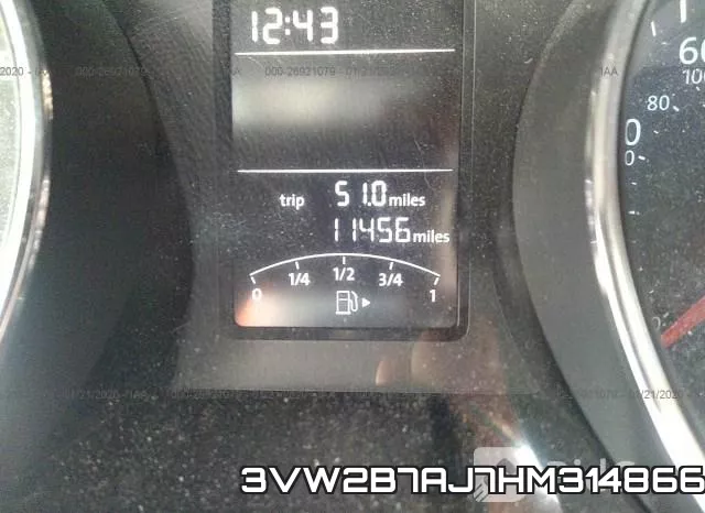 3VW2B7AJ7HM314866 фото 8