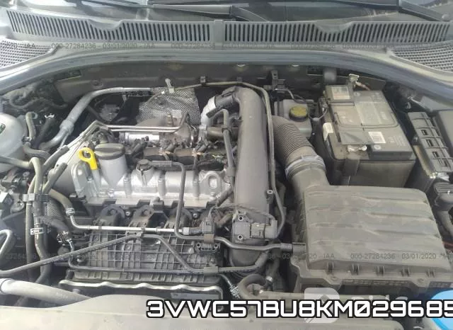 3VWC57BU8KM029685 фото 2
