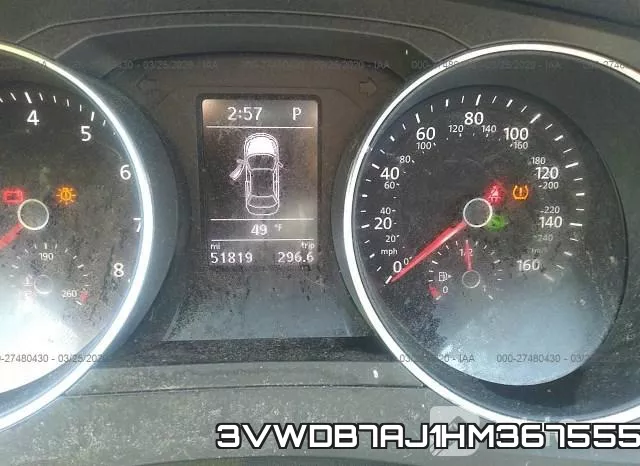 3VWDB7AJ1HM367555 фото 8
