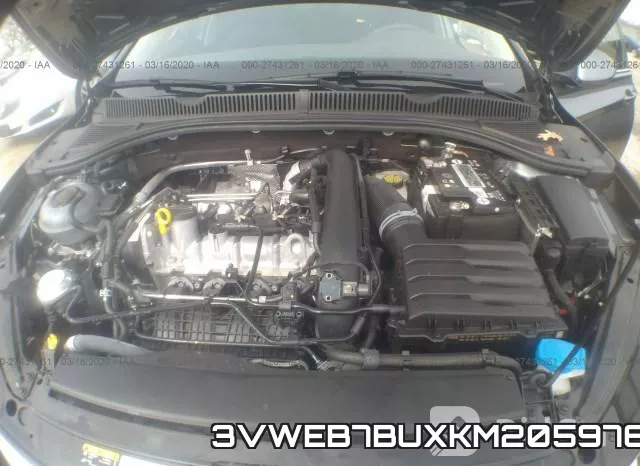 3VWEB7BUXKM205976 фото 2