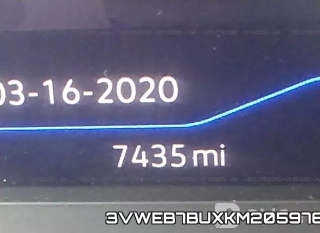 3VWEB7BUXKM205976 фото 8