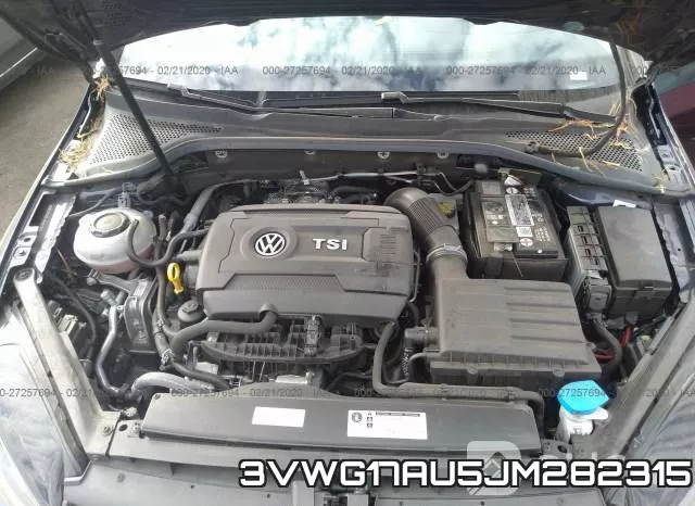 3VWG17AU5JM282315 фото 2