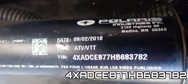4XADCE877HB683782 фото 2