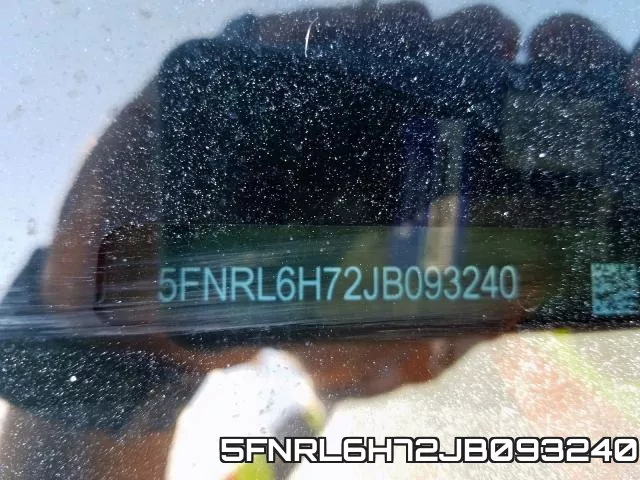 5FNRL6H72JB093240 фото 2