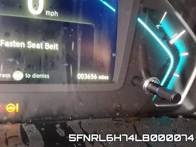 5FNRL6H74LB000074 фото 9