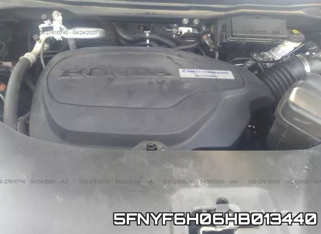 5FNYF6H06HB013440 фото 2