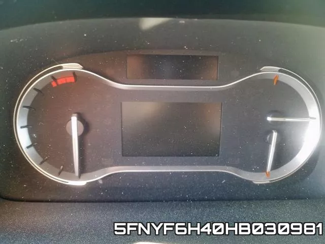5FNYF6H40HB030981 фото 9