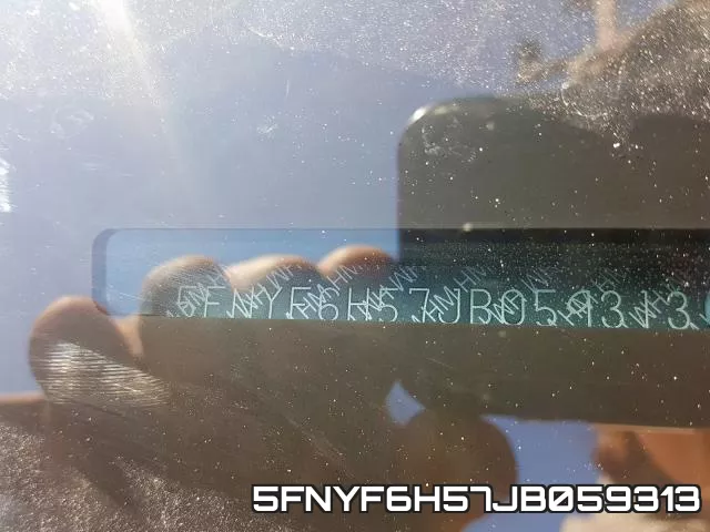 5FNYF6H57JB059313 фото 2