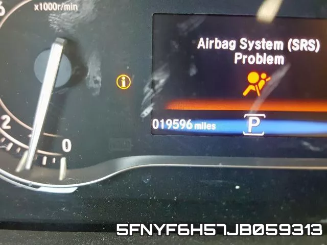 5FNYF6H57JB059313 фото 9