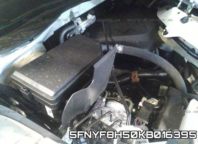 5FNYF8H50KB016395 фото 2