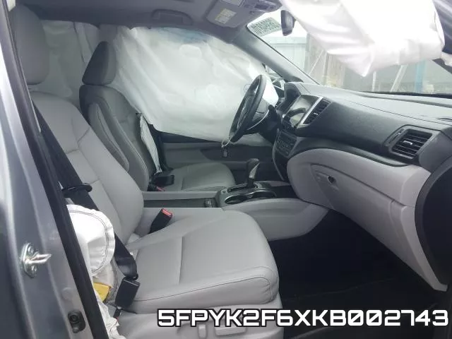 5FPYK2F6XKB002743 фото 6