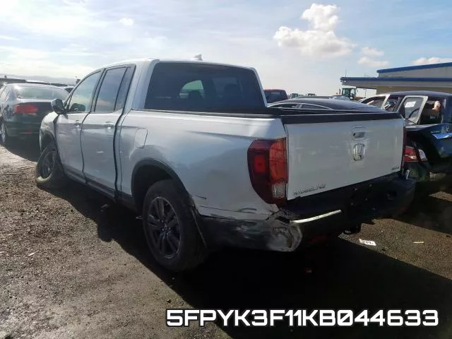5FPYK3F11KB044633 фото 4