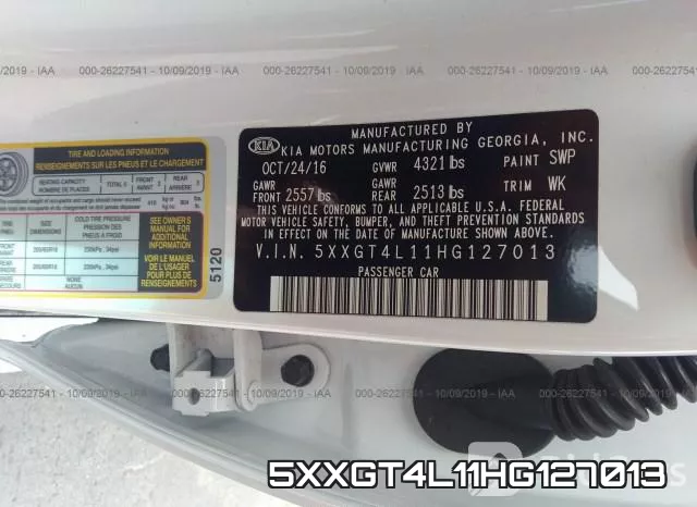 5XXGT4L11HG127013 фото 10