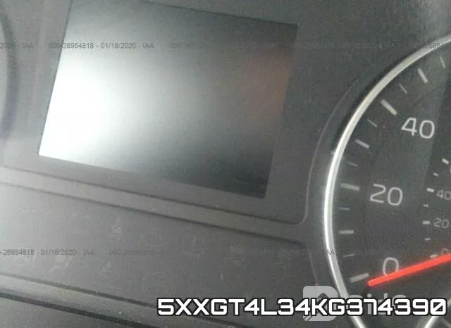 5XXGT4L34KG374390 фото 8