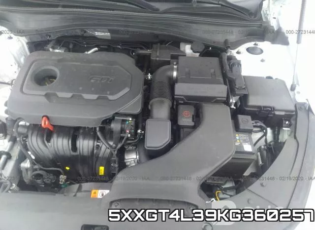 5XXGT4L39KG360257 фото 2