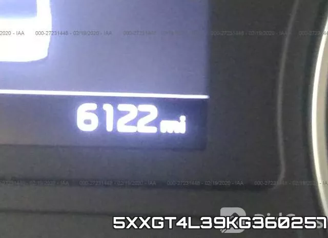 5XXGT4L39KG360257 фото 8