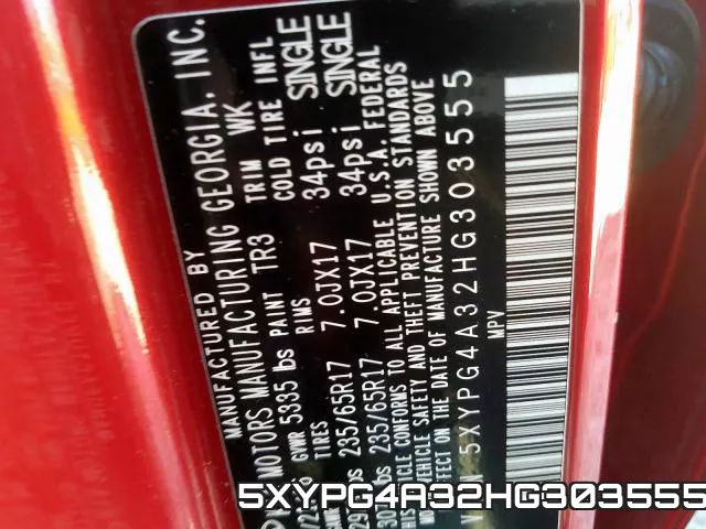 5XYPG4A32HG303555 фото 2