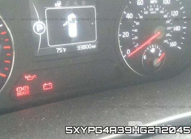 5XYPG4A39HG272045 фото 8