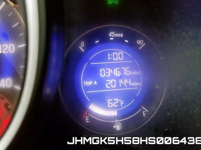 JHMGK5H58HS006438 фото 9
