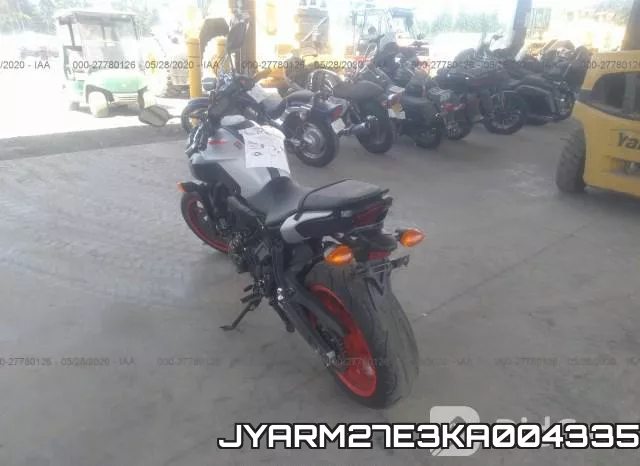 JYARM27E3KA004335 фото 4