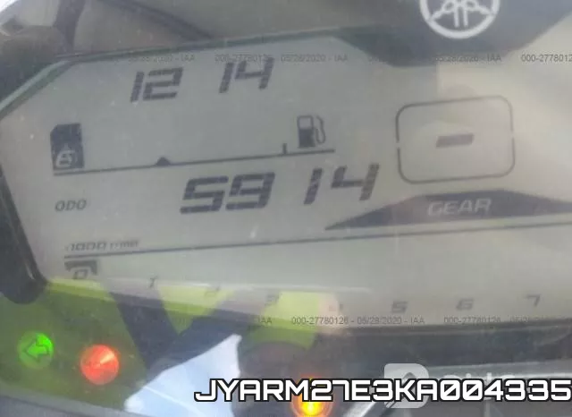JYARM27E3KA004335 фото 8