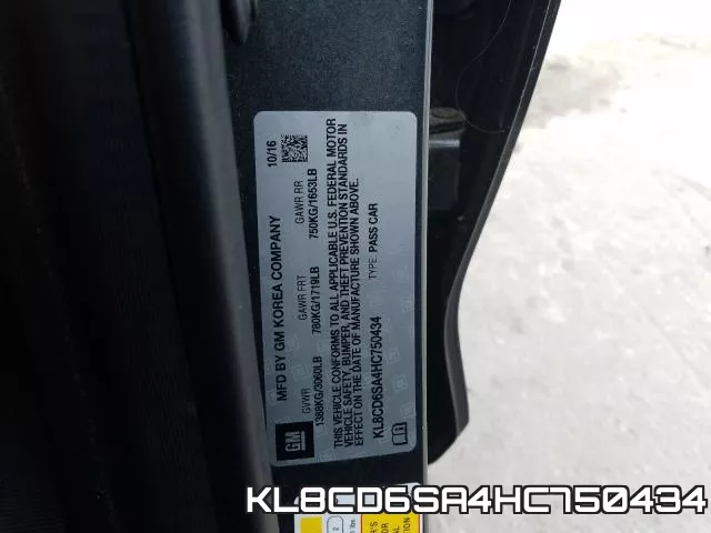KL8CD6SA4HC750434 фото 2