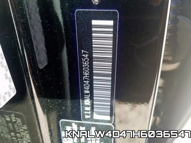 KNALW4D47H6036547 фото 2