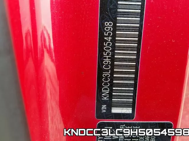 KNDCC3LC9H5054598 фото 2