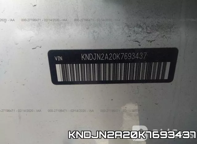 KNDJN2A20K7693437 фото 10