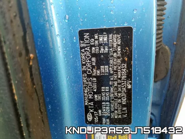 KNDJP3A53J7518432 фото 2