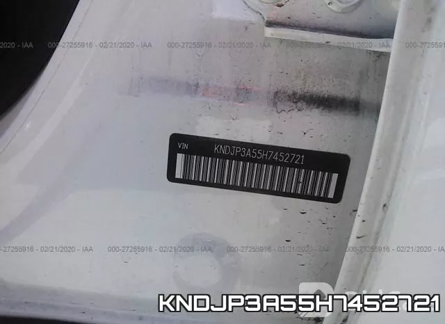 KNDJP3A55H7452721 фото 10