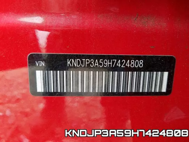 KNDJP3A59H7424808 фото 2