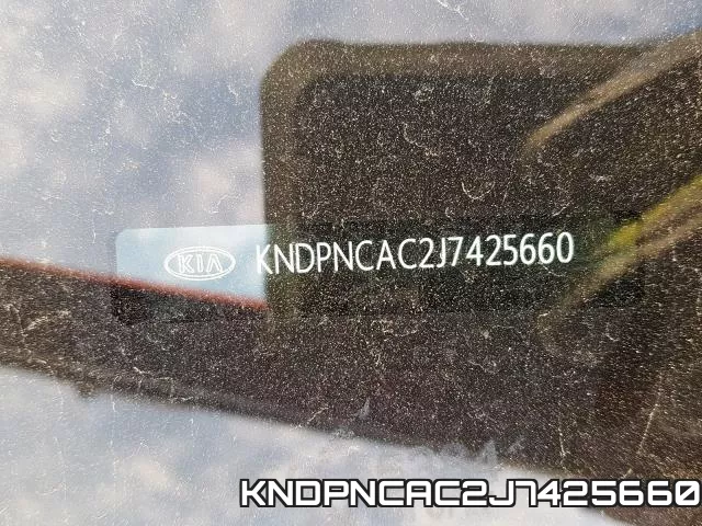 KNDPNCAC2J7425660 фото 2