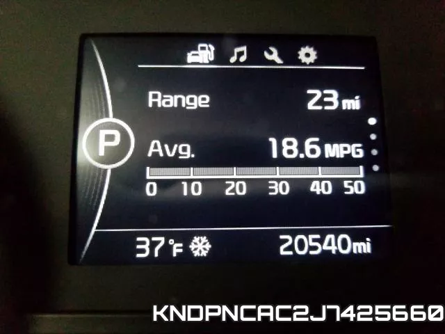 KNDPNCAC2J7425660 фото 9