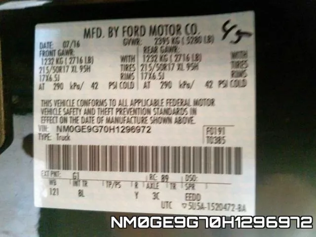 NM0GE9G70H1296972 фото 2
