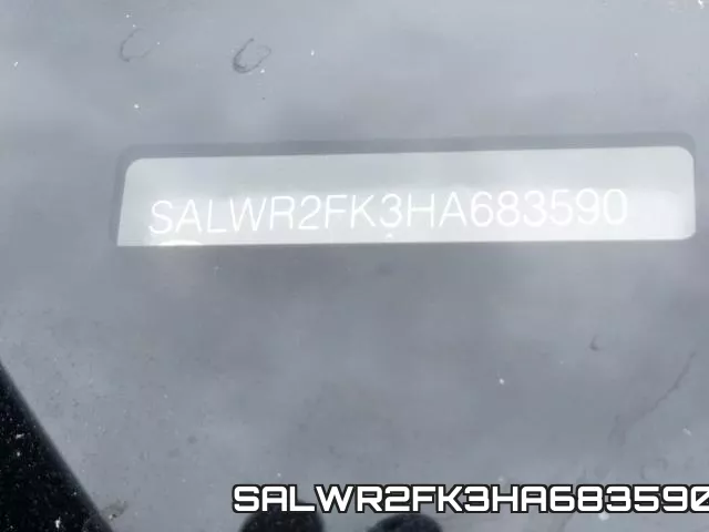 SALWR2FK3HA683590 фото 2